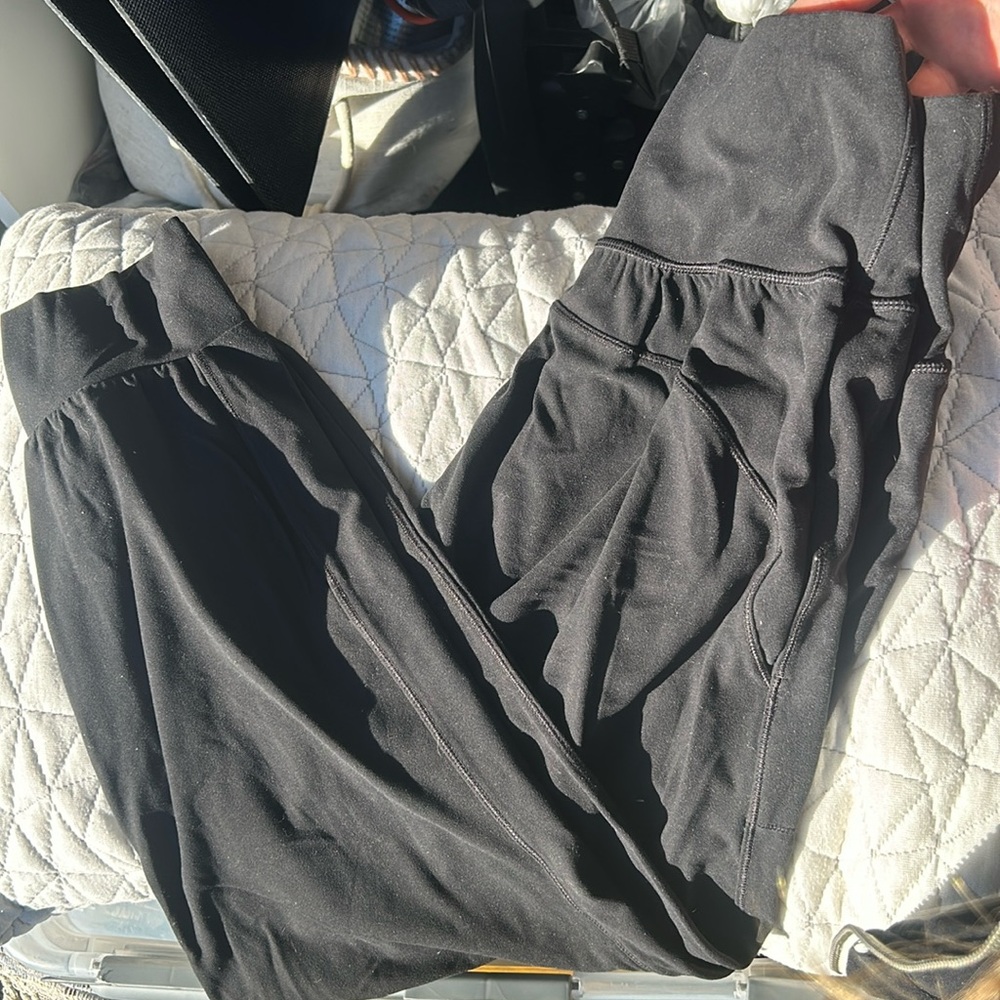 Athleta cruise joggers black size m